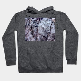 Geology Rocks - Blue Outcrop. Panther Beach, Highway 1, California Hoodie